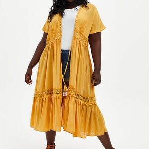 New Torrid kimono duster